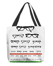Glass chart tote All-over Tote front