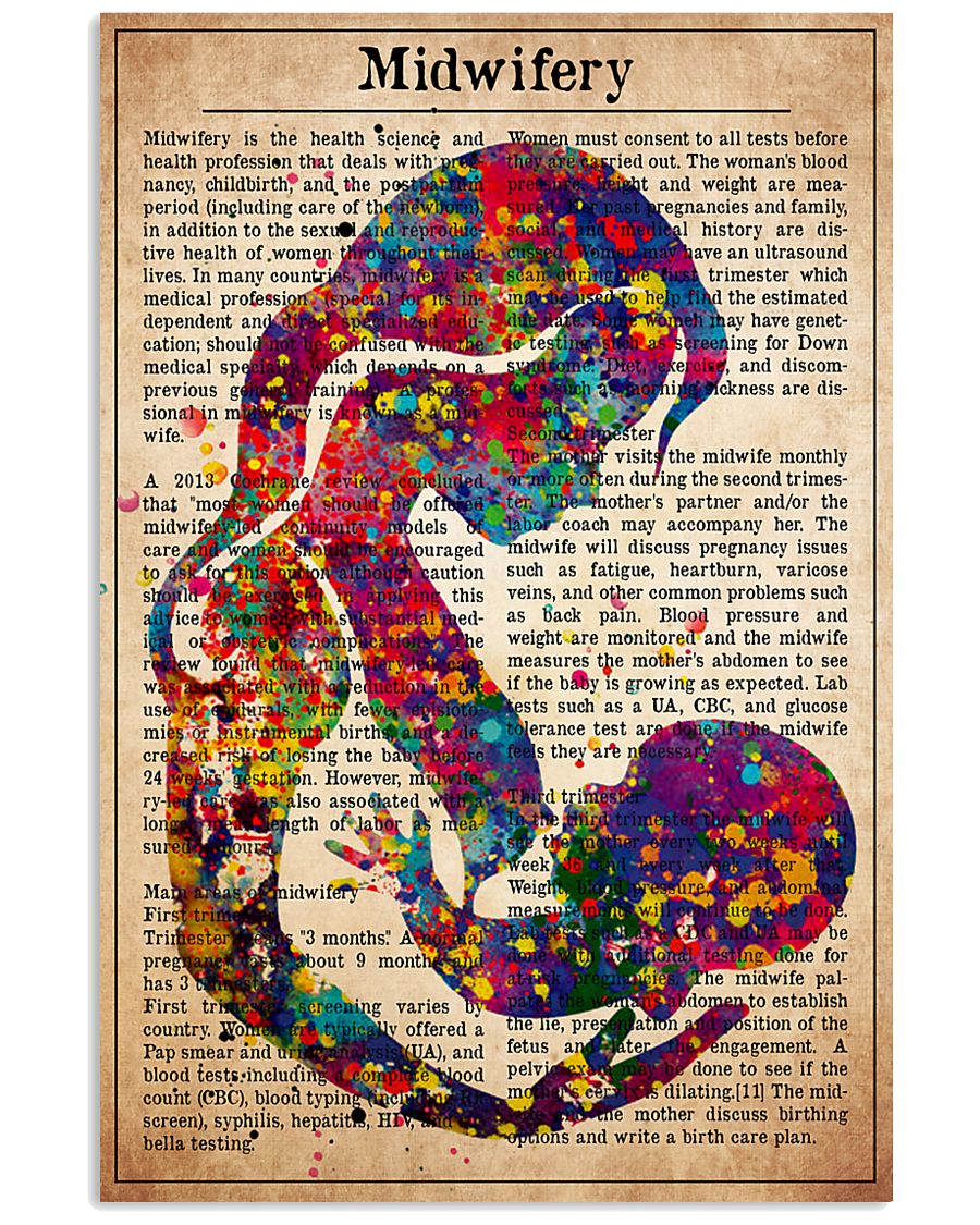 midwife-text-III 11x17 Poster