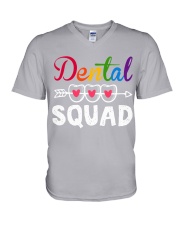 Dental Squad Bracer Shirt, Dental Shirt, Dentistry Shirt Dentist Gift V-Neck T-Shirt tile