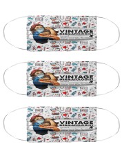 Dermatologist Vintage Cloth Face Mask - 3 Pack front