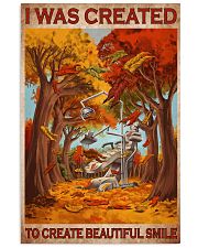 create-smile-fall 11x17 Poster front