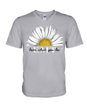 paramedic daisy V-Neck T-Shirt tile