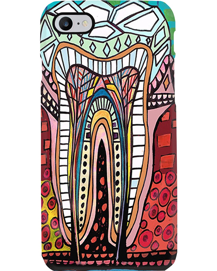 tooth abstract case Phone Case