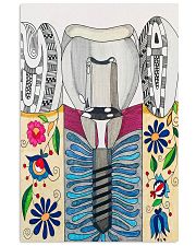 teeth abstract 4 11x17 Poster front