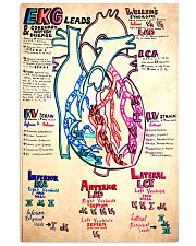 EKG lead doodle 11x17 Poster front
