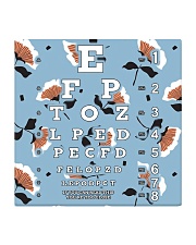 eye chart-close-pattern 1l Square Coaster thumbnail