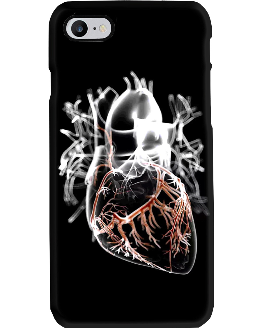 heart transparent case Phone Case
