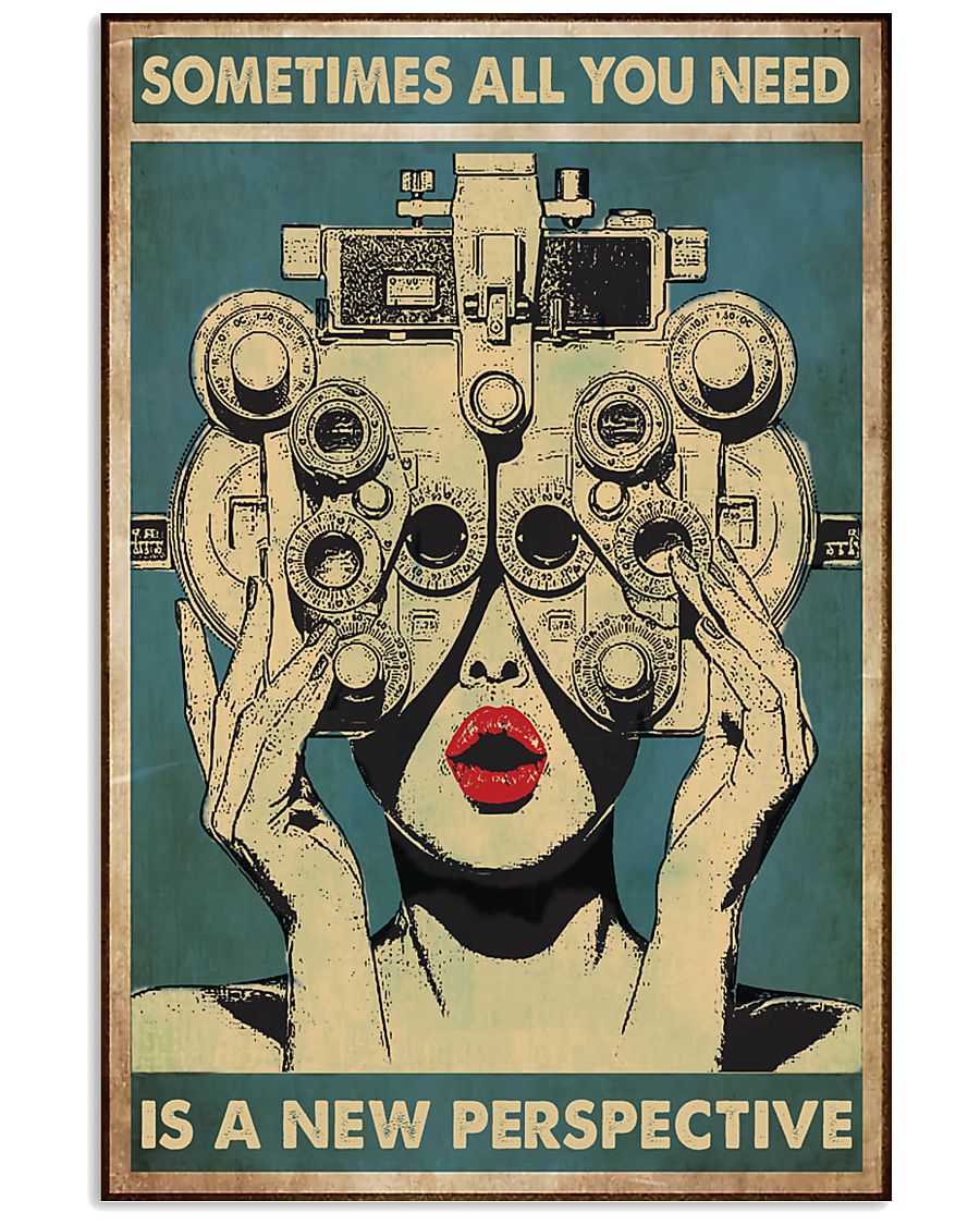 new perspective optometrist 24x36 Poster