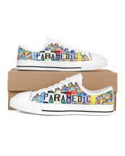 paramedic plate Women's Low Top White Shoes tile
