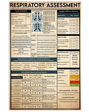 respiratory assessment 24x36 Poster front