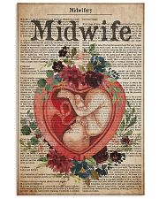 midwife text 24x36 Poster front