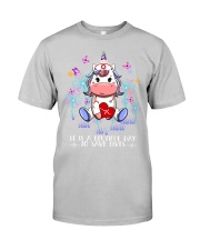 nurse unicorn beautiful Classic T-Shirt tile