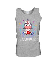 nurse unicorn beautiful Unisex Tank tile
