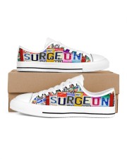 shoe plate surgeon Women's Low Top White Shoes tile