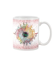 iris mask Mug tile