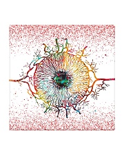 iris mask Square Coaster tile