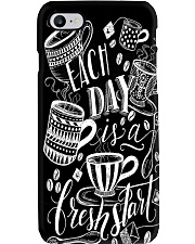coffee fresh start Phone Case i-phone-8-case