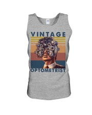 vintage optometrist Unisex Tank tile