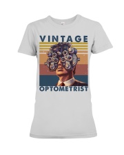 vintage optometrist Premium Fit Ladies Tee tile