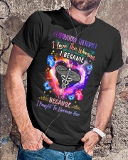 fought become respiratory therapist Classic T-Shirt lifestyle-mens-crewneck-front-4