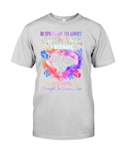 fought become respiratory therapist Premium Fit Mens Tee tile