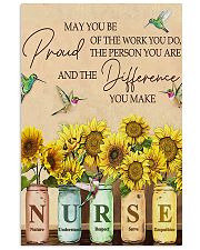 nurse proud 11x17 Poster front
