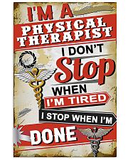 stop done PT 11x17 Poster front