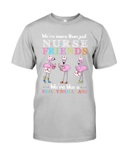 nurse flamingo small gang Classic T-Shirt tile