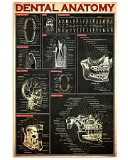Dental anatomy rd 24x36 Poster front