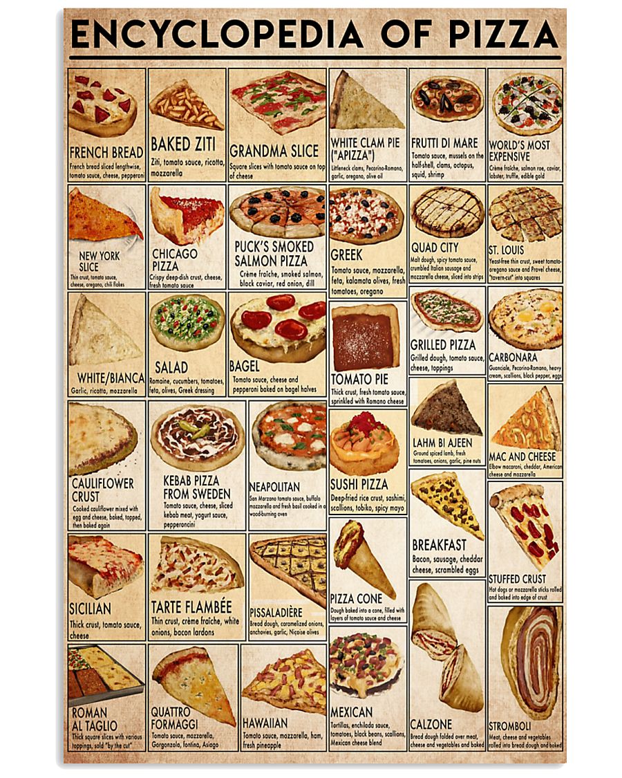 pizza-encl 24x36 Poster