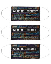 Audiologist typo mas Cloth Face Mask - 3 Pack front