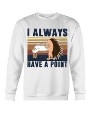 acu have point retro Crewneck Sweatshirt tile