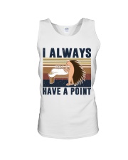acu have point retro Unisex Tank tile