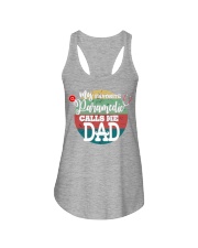 paramedic call dad Ladies Flowy Tank tile