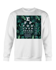 eye chart-close-pattern 4 Crewneck Sweatshirt tile