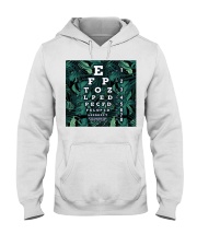 eye chart-close-pattern 4 Hooded Sweatshirt tile