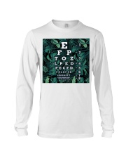 eye chart-close-pattern 4 Long Sleeve Tee tile