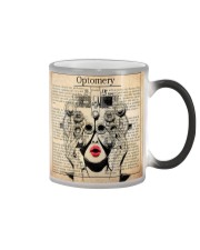 eye text mas Color Changing Mug tile
