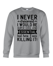 nurse never dream Crewneck Sweatshirt tile