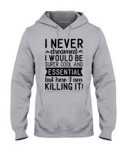 nurse never dream Hooded Sweatshirt tile