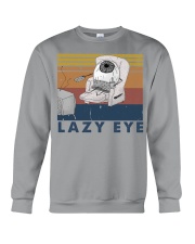 lazy eye Crewneck Sweatshirt tile