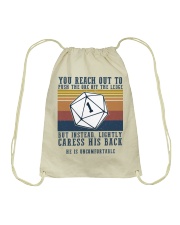 orc uncomfortable Drawstring Bag tile