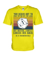 orc uncomfortable V-Neck T-Shirt tile