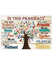 in this pharmacy 17x11 Poster front