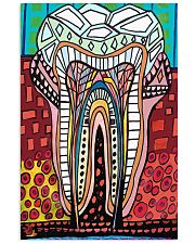 teeth abstract 1 11x17 Poster front