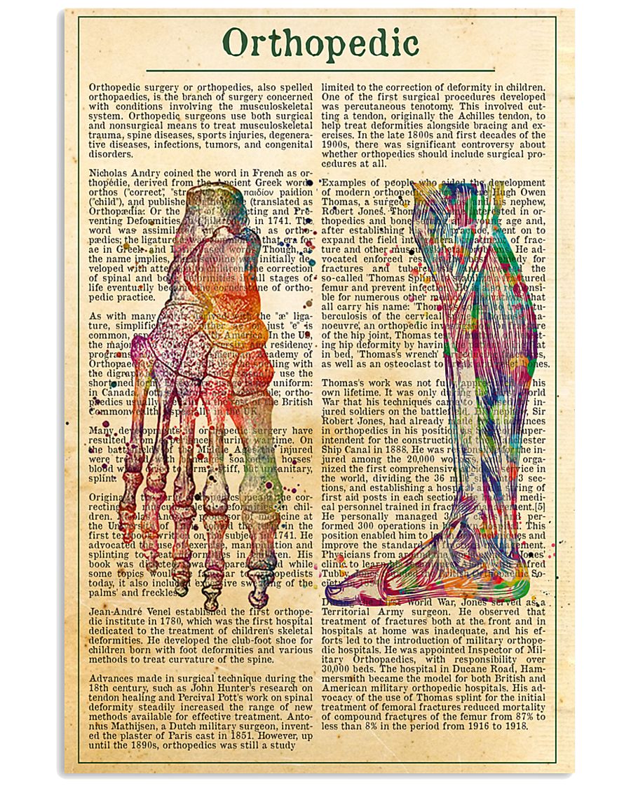 foot-text-watercolor 11x17 Poster