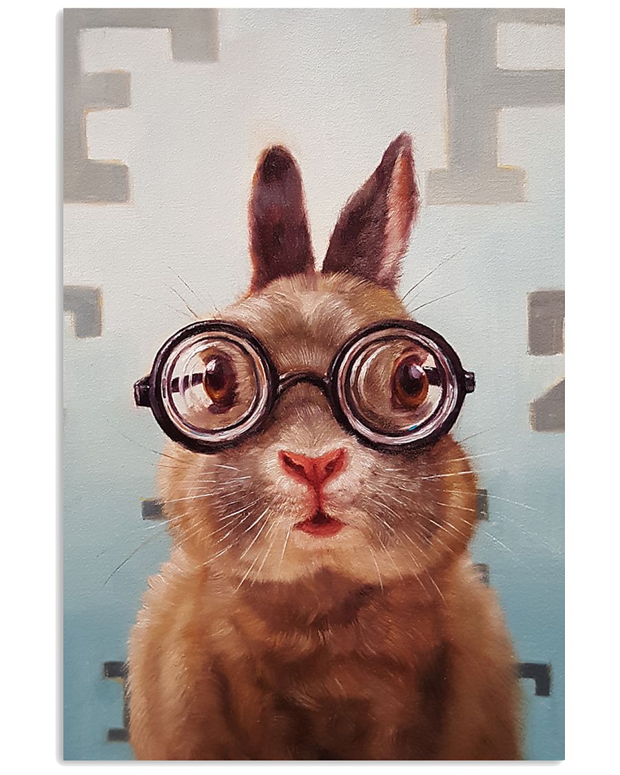 Optometric-bunny 11x17 Poster