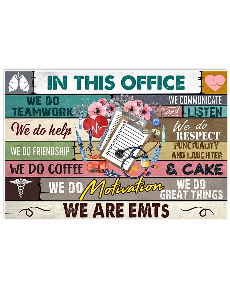 this-office-EMTs 17x11 Poster