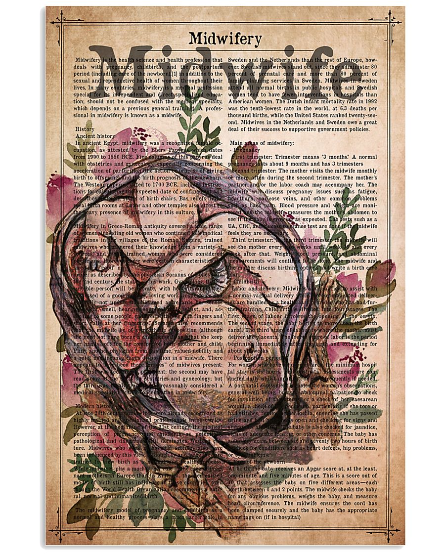 midwife-text-4 11x17 Poster
