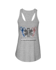 paramedic scissor Ladies Flowy Tank tile